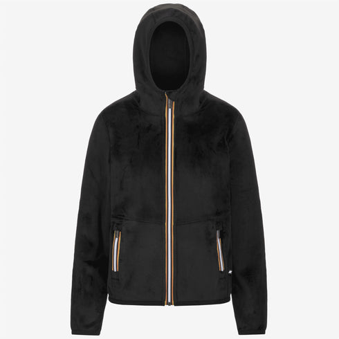 K - Way Felpa con zip Felpa Donna LILY VELOUR POLAR REVERSIBLE 5 - Francavilla Moda